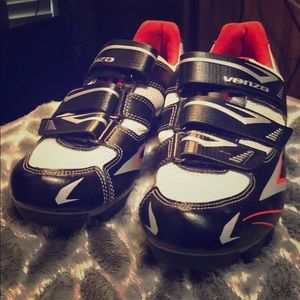 Spin bike shoes